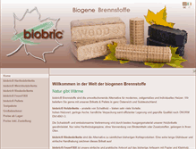 Tablet Screenshot of biobric.at